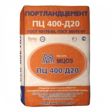 Цемент ПЦ 400 Д20 мешок 50 кг "Магнитогорский"